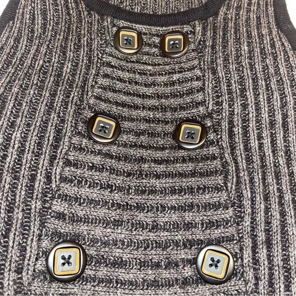 Anthropologie Laureate Lane Wool & Angora Sweater Vest / Tank Longline - Picture 4 of 11